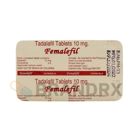Femalefil 10 mg RSM Enterprises