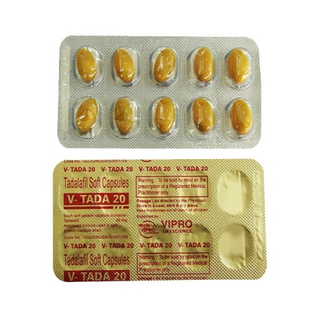 V-Tada 20mg Vipro Life Science